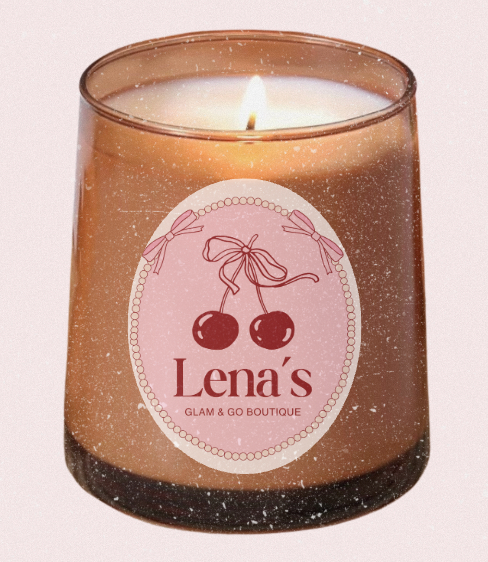 Strawberry Shortcake Candle